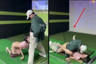 Daddy Ajak Simpanan Main Golf Malah Ngewe