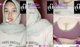 Dedek Syah Lepas Beha Pamer Susu Gede Miliknya