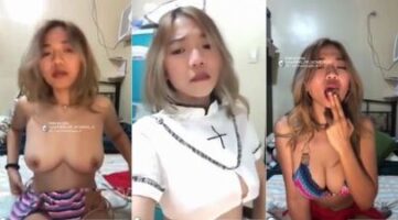 Rai Olivera Pirang Pap Toket Uting Basah