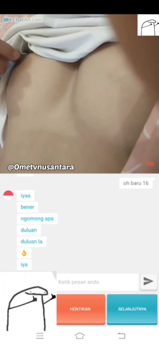 Bokep Ome ABG Sange Parah Ludahin Toket Sound ON